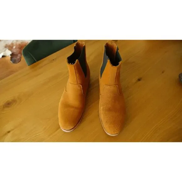 Mens 12 D USA Helm Riley Chelsea Boots (Rancourt Made) - Picture 5 of 14